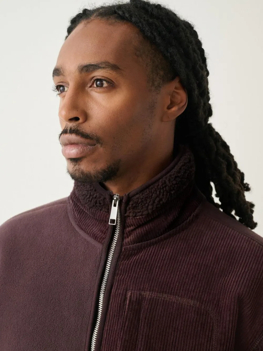 Next Cord Block Zip Through Funnel Fleece^ Sweatshirts & Hoodies|Sweatshirts & Hoodies