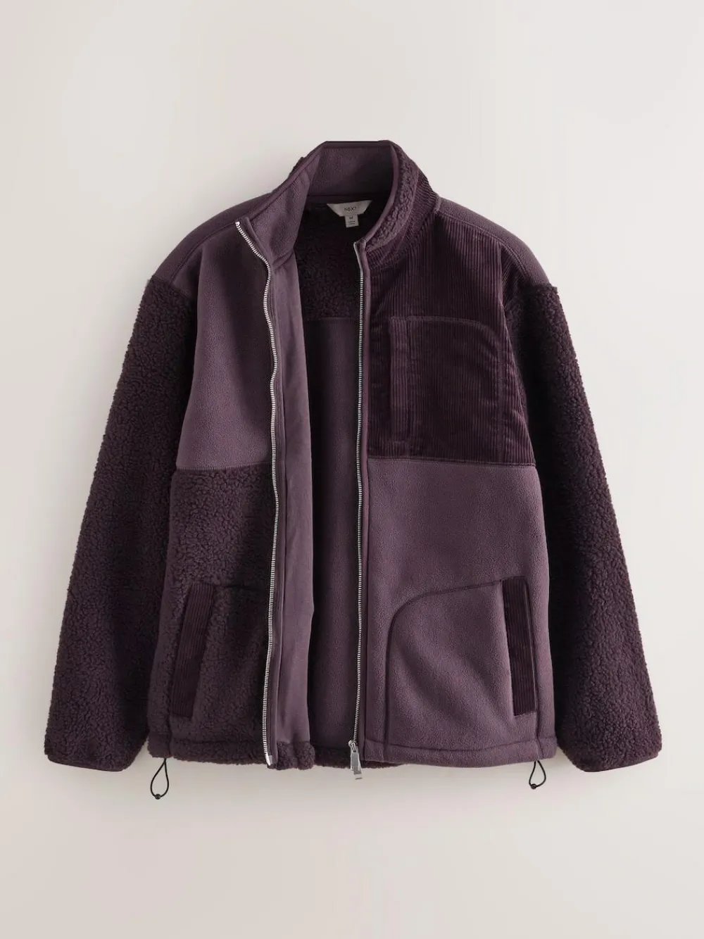 Next Cord Block Zip Through Funnel Fleece^ Sweatshirts & Hoodies|Sweatshirts & Hoodies