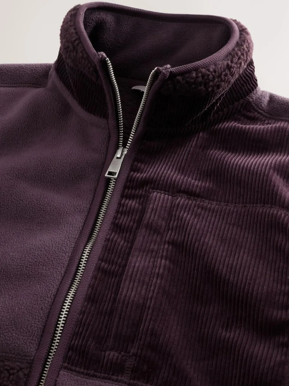 Next Cord Block Zip Through Funnel Fleece^ Sweatshirts & Hoodies|Sweatshirts & Hoodies