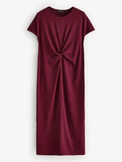 Next Twist Short Sleeved T-Shirt Summer Dress^Women Midi Dresses|Dresses