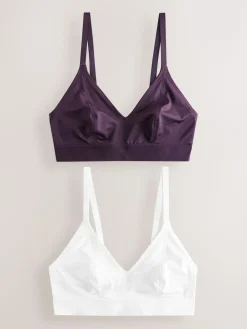 Next Bralette DD+ Ultimate Comfort Non Wire Bralettes 2 Pack^Women Dd+ Range