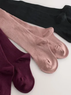 Next 3 Pack Cotton Rich Tights^ Socks & Tights|Socks & Tights