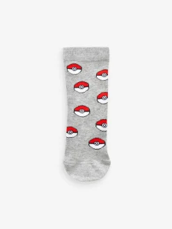 Next Pokémon Multi Gaming Cotton Rich Socks 3 Pack^BOY Socks