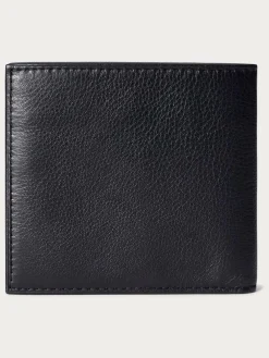 Polo Ralph Lauren Black Billfold Leather Wallet^ Wallets