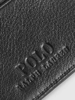 Online Polo Ralph Lauren Black Leather Card Holder