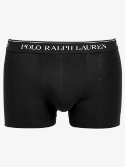 Polo Ralph Lauren Black Stretch Cotton Boxers 3 Pack^ Underwear|Underwear