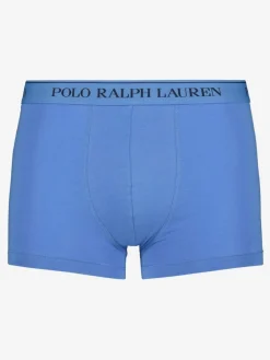 Online Polo Ralph Lauren Blue/Navy Stretch Cotton Boxers 3 Pack