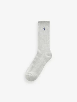 Polo Ralph Lauren Ribbed Crew Socks 6 Pack Multi