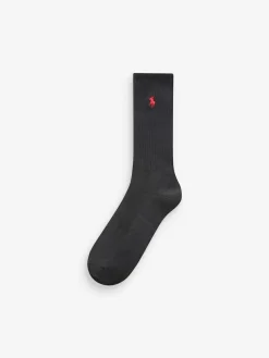 Polo Ralph Lauren Ribbed Crew Socks 6 Pack Multi