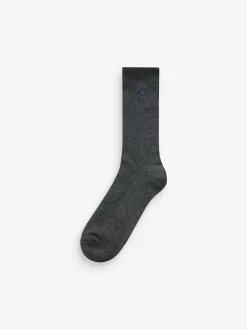 Polo Ralph Lauren Ribbed Crew Socks 6 Pack Multi