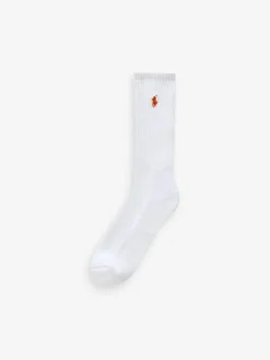 Polo Ralph Lauren Ribbed Crew Socks 6 Pack^ Socks|Socks