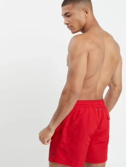 Discount Polo Ralph Lauren Traveller Swim Shorts Red