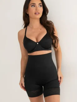 Pour Moi Effortless Tummy Control Thigh Slimmer Shapewear^Women Shapewear