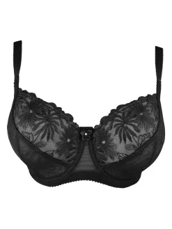Pour Moi Black Full Cup St Tropez Balcony Bra^Women Dd+ Range