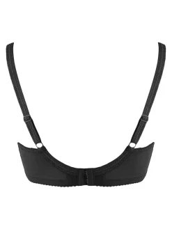 Pour Moi Black Full Cup St Tropez Balcony Bra^Women Dd+ Range