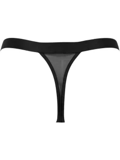 Clearance Pour Moi India Embroidery Thongs Black