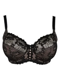Online Pour Moi Black Non Padded Sofia Bra