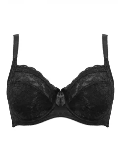 Discount Pour Moi Black Non Padded Rebel Bra
