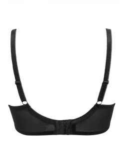 Discount Pour Moi Black Non Padded Rebel Bra