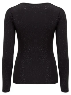 Online Pour Moi Glittler Black Long Sleeve Second Skin Thermal