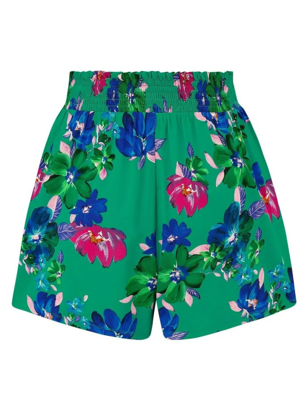 Sale Pour Moi Viscose Beach Shorts Green Ground
