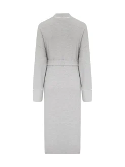 New Pour Moi Waffle Loungewear Dressing Gown Grey
