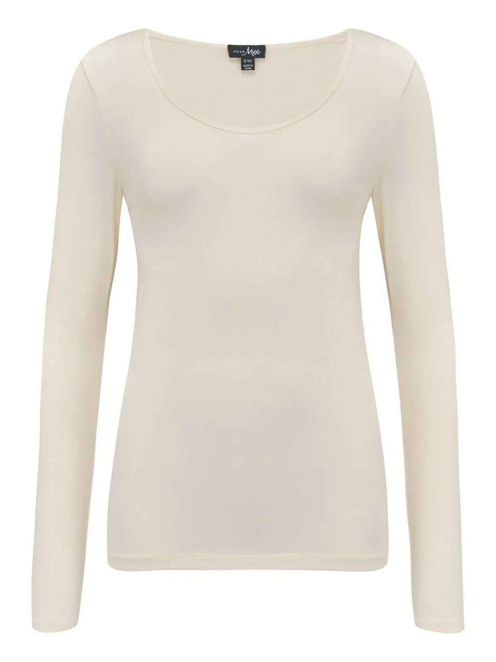 Pour Moi Ivory Long Sleeve Second Skin Thermal^Women Thermals