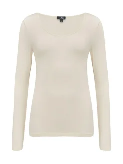 Pour Moi Ivory Long Sleeve Second Skin Thermal^Women Thermals