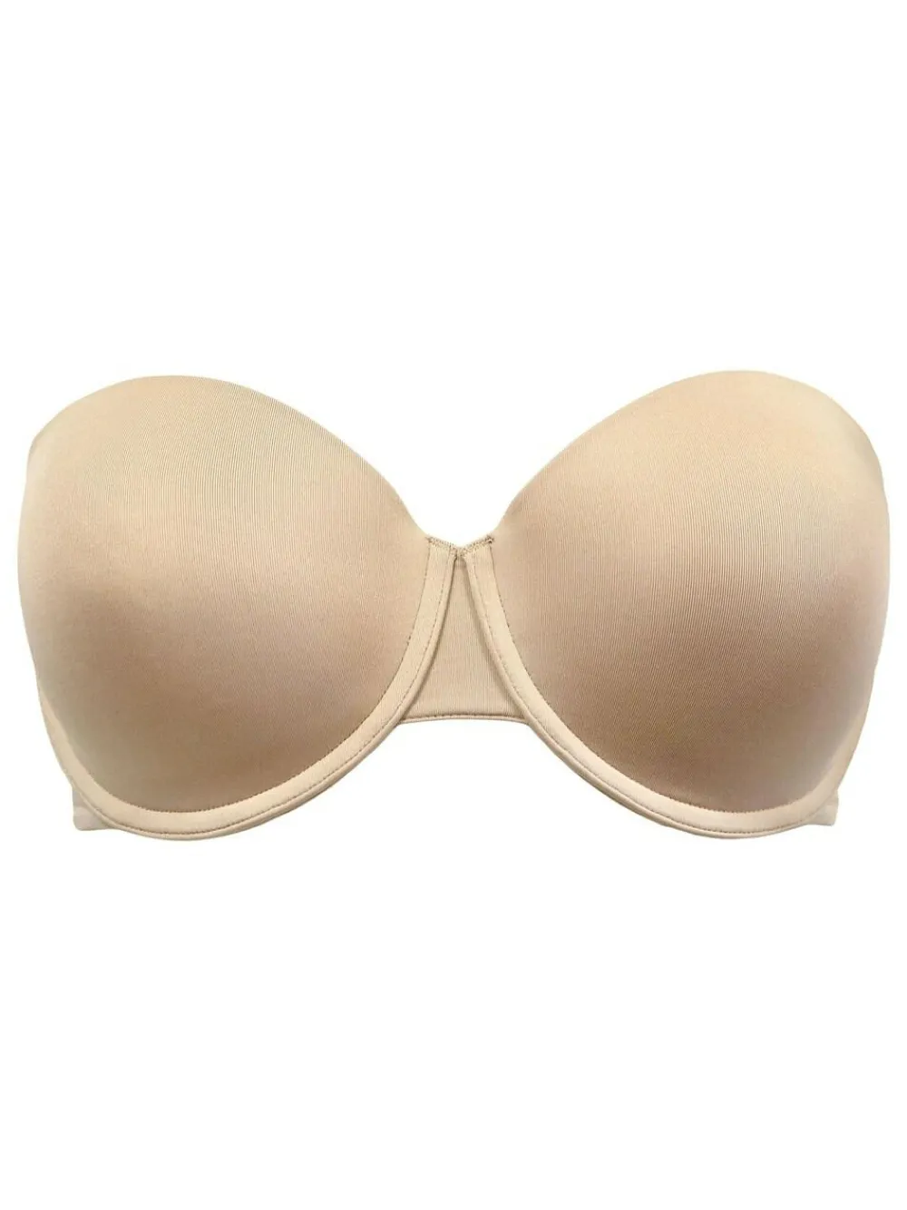 Pour Moi Definitions Push Up Multiway Strapless Bra Natural