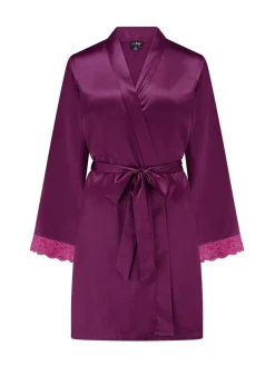 Pour Moi Purple Dusk Short Dressing Gown
