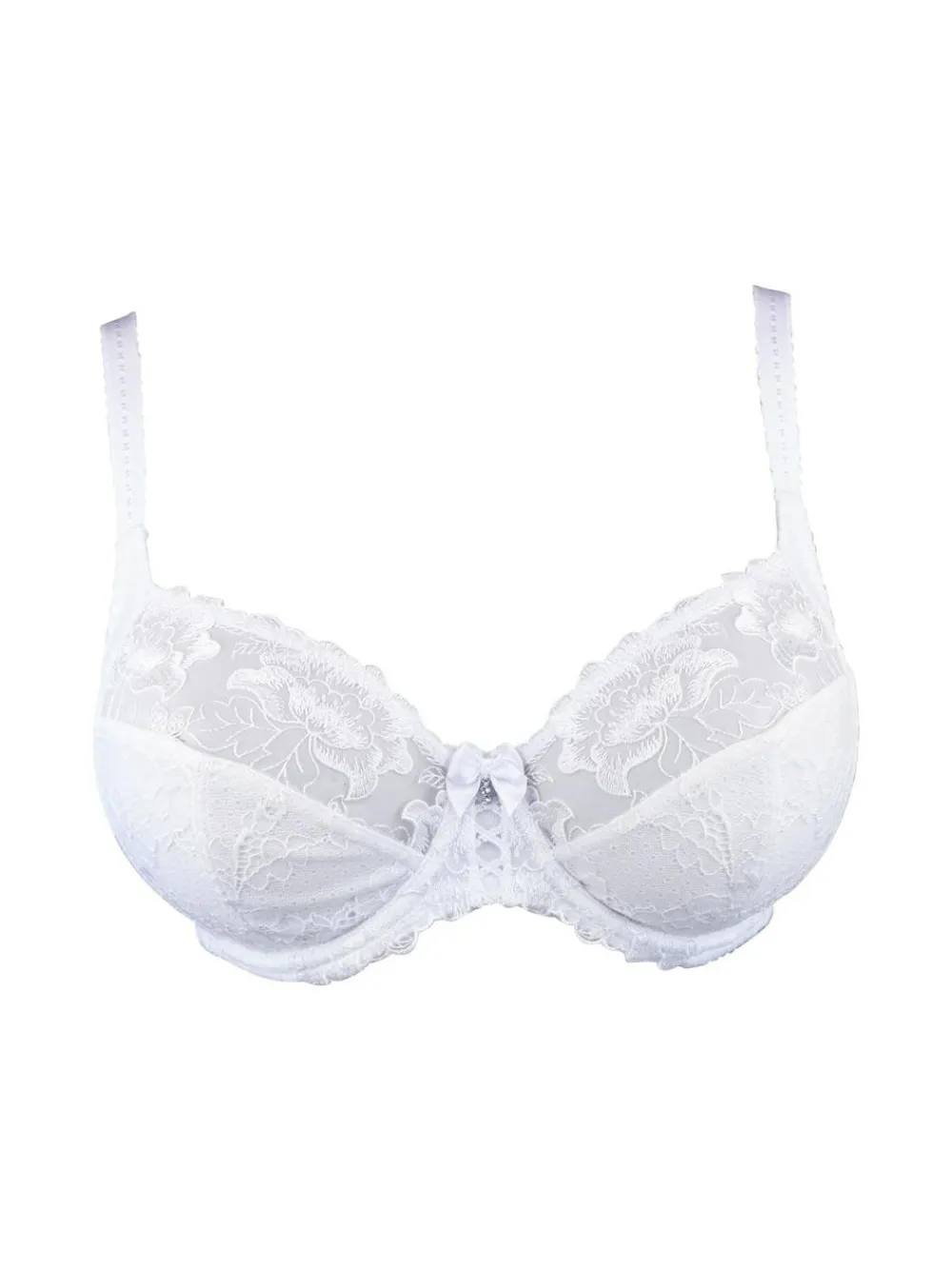 Pour Moi White Non Padded Sofia Bra^Women Dd+ Range