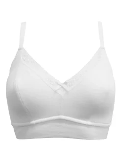 Pour Moi Non Wired Love to Lounge Cotton Non Wired Bra^Women Dd+ Range