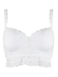 Online Pour Moi Strapless Rebel Bra White