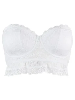 Online Pour Moi Strapless Rebel Bra White