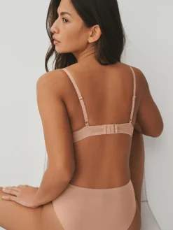 Outlet Next A-DD Push-Up Triple Boost Plunge Bra Praline Nude