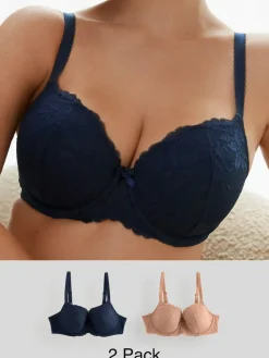 Next Pad Balcony DD+ Lace Bras 2 Pack^Women Dd+ Range