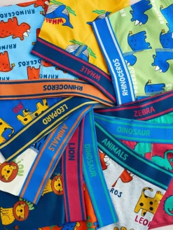 Outlet Next Primary Animals Trunks 10 Pack (1.5-16yrs)