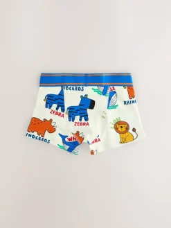Outlet Next Primary Animals Trunks 10 Pack (1.5-16yrs)
