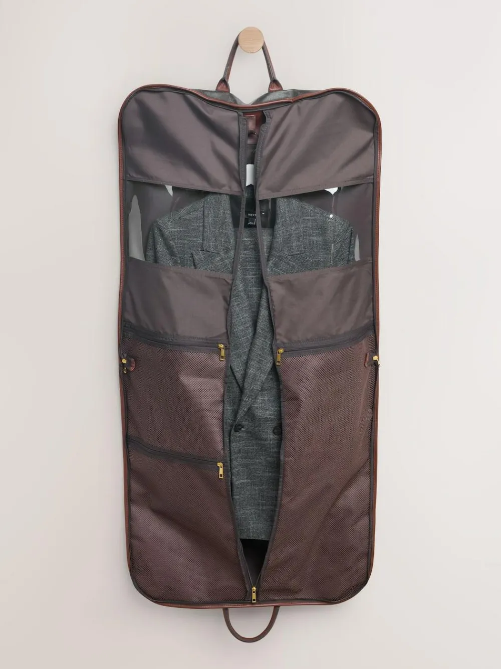 Best Next Print Monogram Suit Carrier Bag