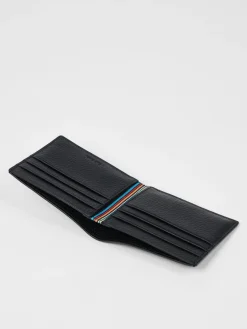 Discount PS Paul Smith Black Logo Wallet