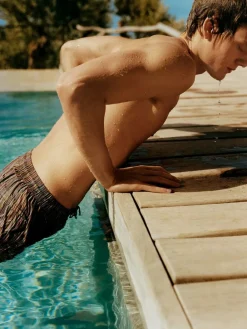 PS Paul Smith Black Printed Swim Shorts^ Swimwear