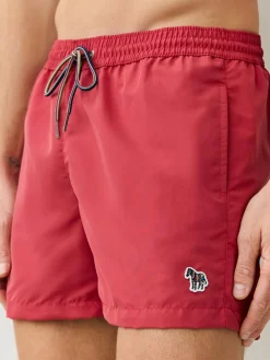 Online PS Paul Smith Pink Regular-Fit Logo Swim Shorts