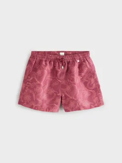 PS Paul Smith Red Regular-Fit Logo Printed Swim Shorts^ Swimwear