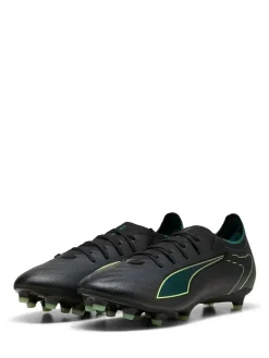 Outlet Puma Mens Uktra 6 Match Firm Ground Football Boots Black