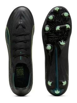 Outlet Puma Mens Uktra 6 Match Firm Ground Football Boots Black