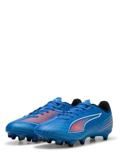Clearance Puma Mens Ultra 6 Play Firm Ground Football Boots Blue