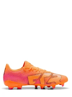 New Puma Orange Mens Future 8 Play Firm Ground Football Boots