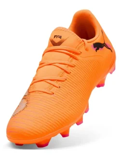 New Puma Orange Mens Future 8 Play Firm Ground Football Boots