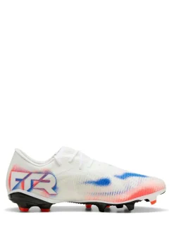 Discount Puma White Mens Future 8 Match Low Firm Ground football Boots
