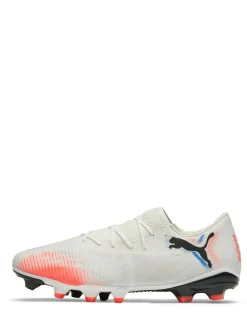 Discount Puma White Mens Future 8 Match Low Firm Ground football Boots